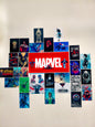 MARVEL POSTER SET(25 POSTERS)